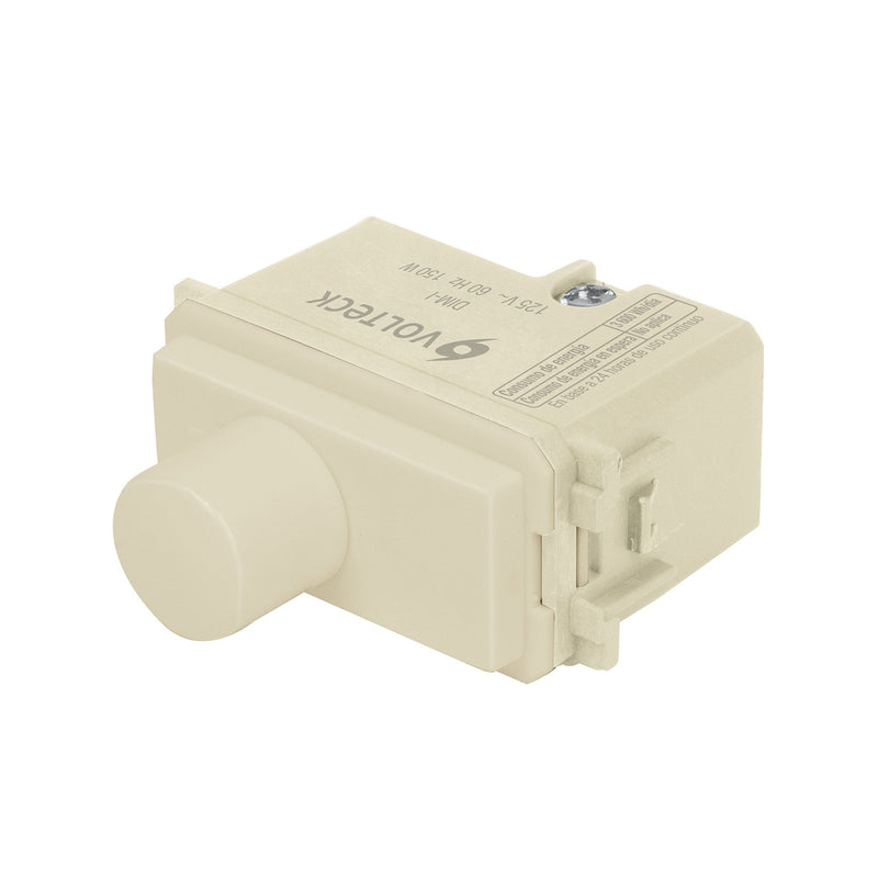 Dimmer giratorio, línea Italiana, marfil