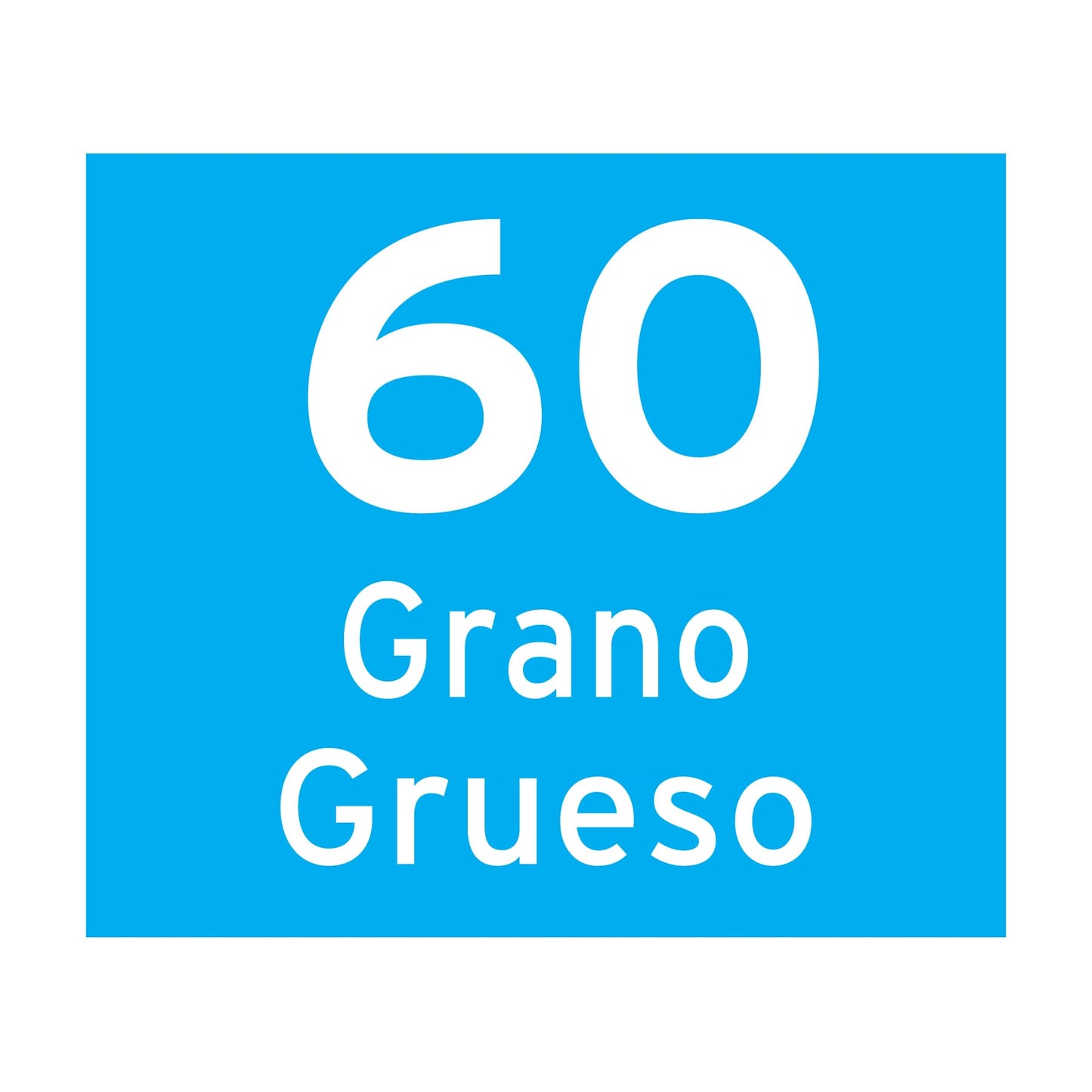 Discos de lija roto orbital 5", grano 60, 8 orificios, 5pzas