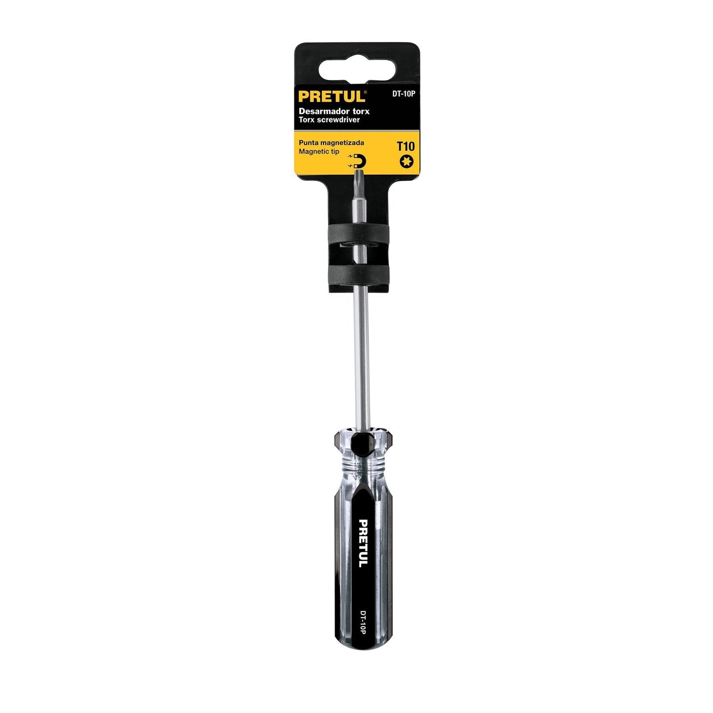 Desarmador de caja 3/16" mango de PVC Pretul