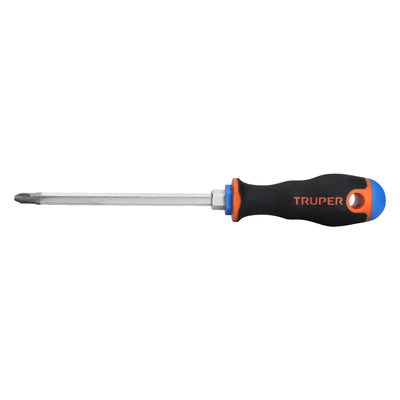 Desarmador punta phillips, 5/16" mango Comfort Grip, 6"