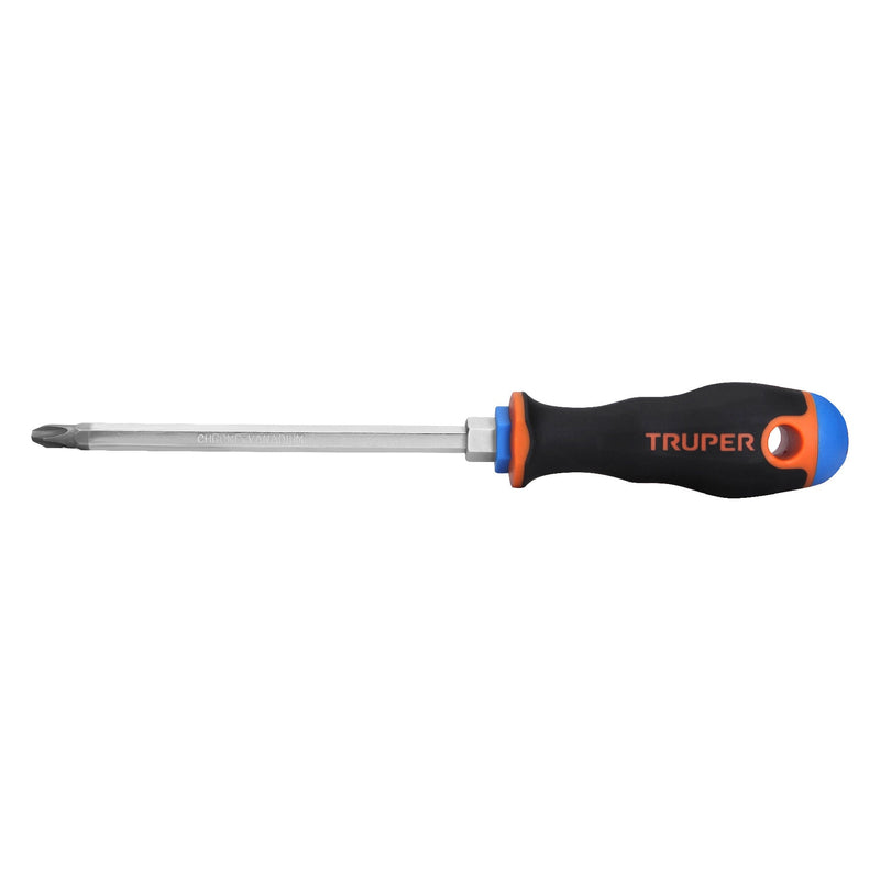 Desarmador punta phillips, 5/16" mango Comfort Grip, 6"