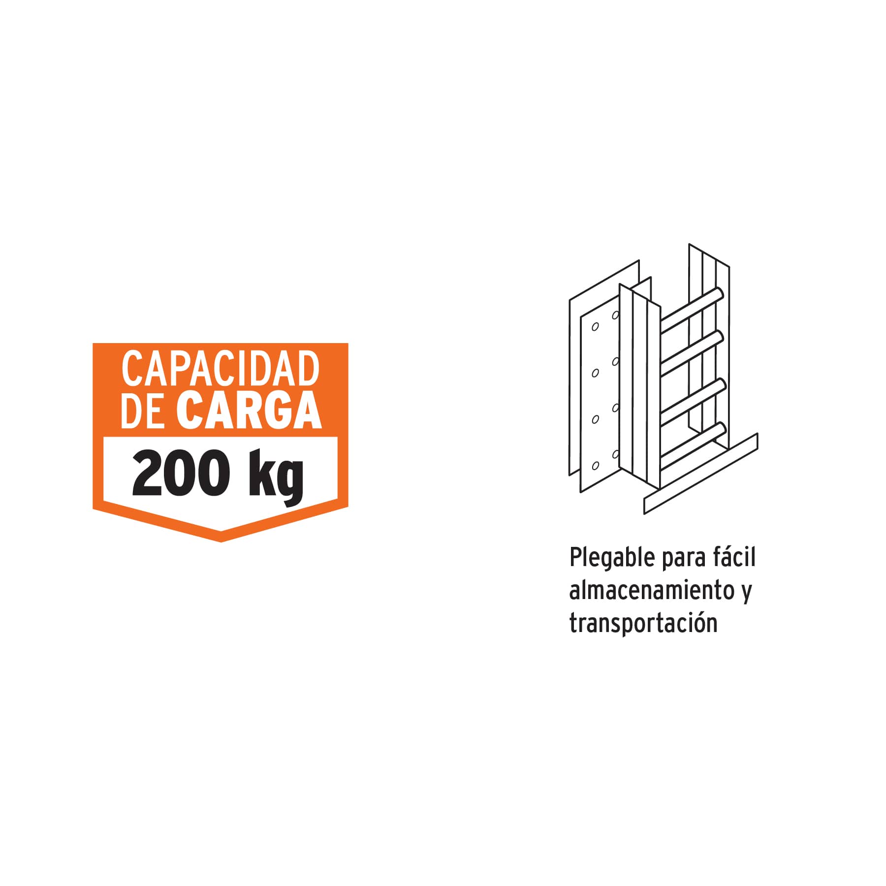 Escalera multiposición, 12 peldaños, Tipo I