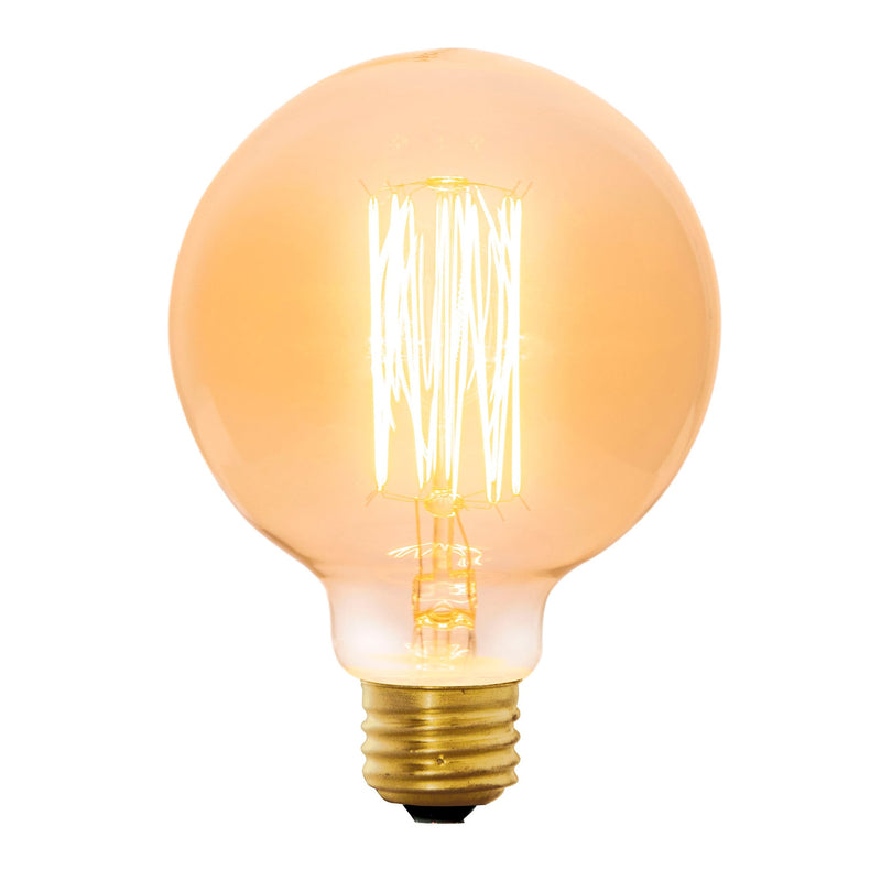 Lámpara incandescente vintage, 40W, globo