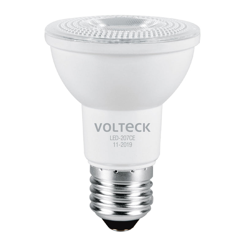 Lámpara de LED, PAR 20, 7 W, luz cálida