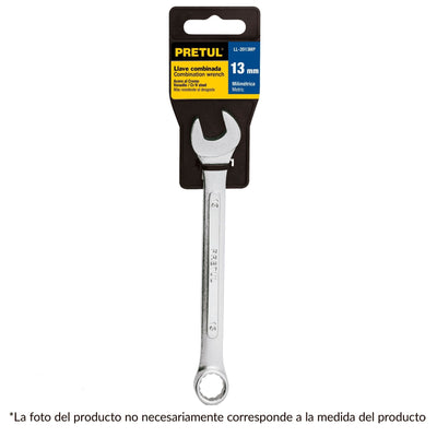 Llave combinada mm, 8 x 120 mm, pretul