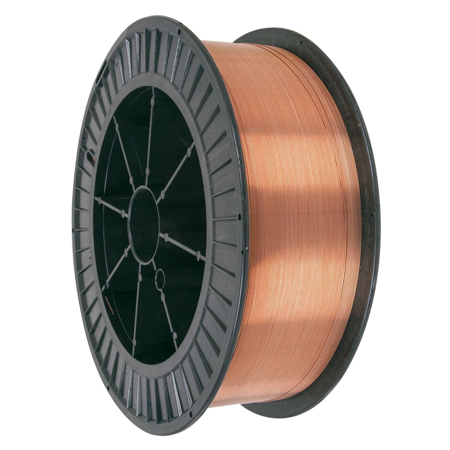 Carrete de microalambre sólido, con gas 15 kg