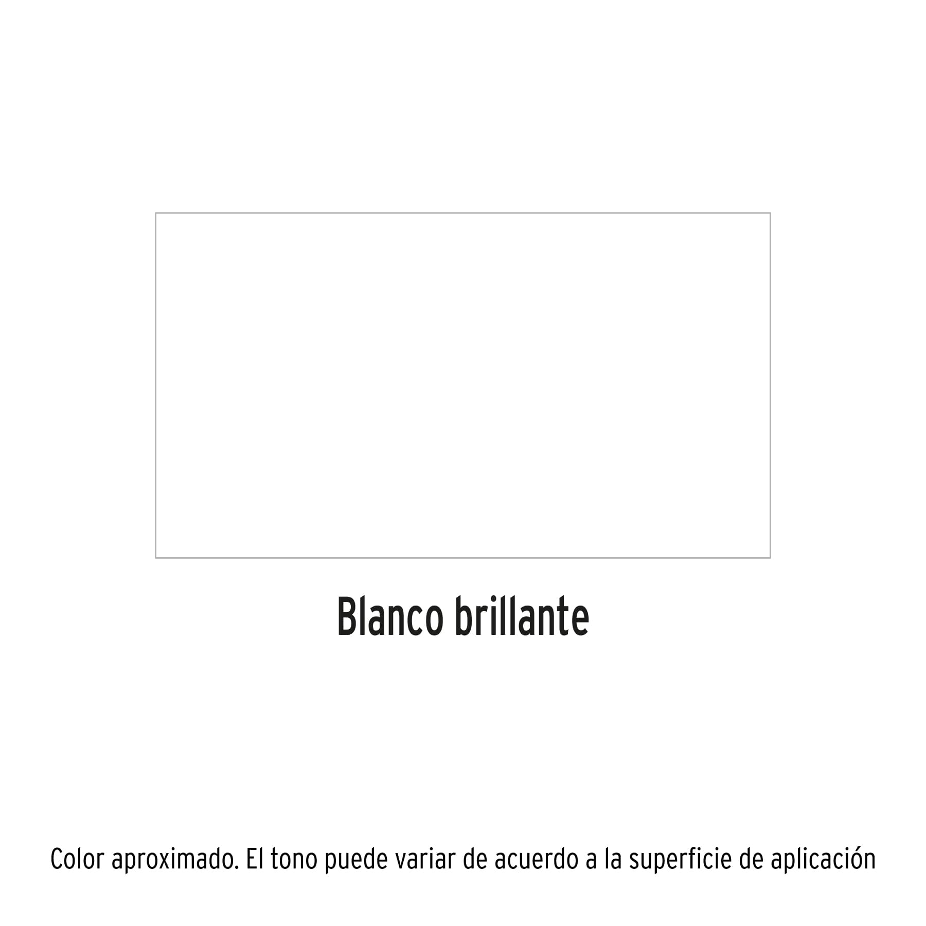 Pintura (Esmalte acrílico) en aerosol, blanco brillante