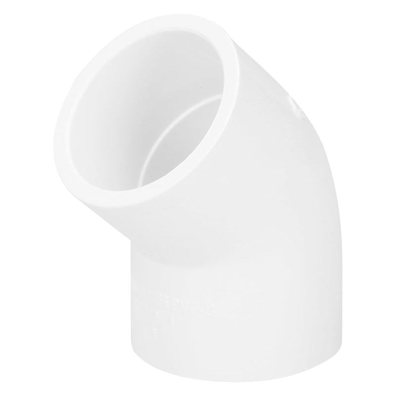 Codo 45° de PVC, 1"
