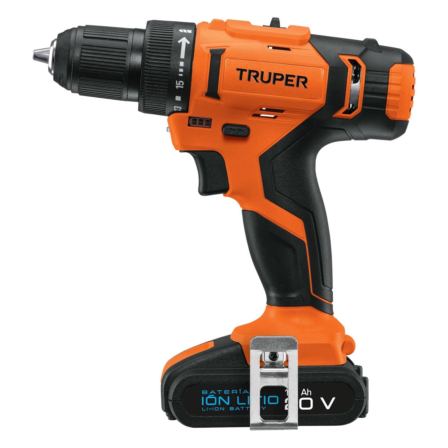 Taladro inalámbrico, batería ion litio 20 V, 3/8"