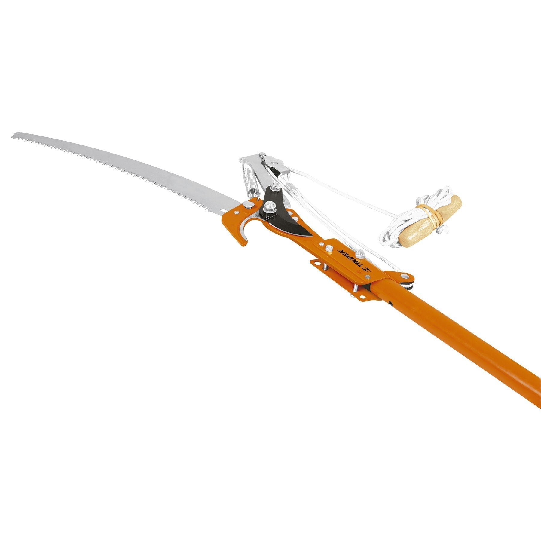 Cortador ramas altas, mango telescópico, aluminio, 2.40 m