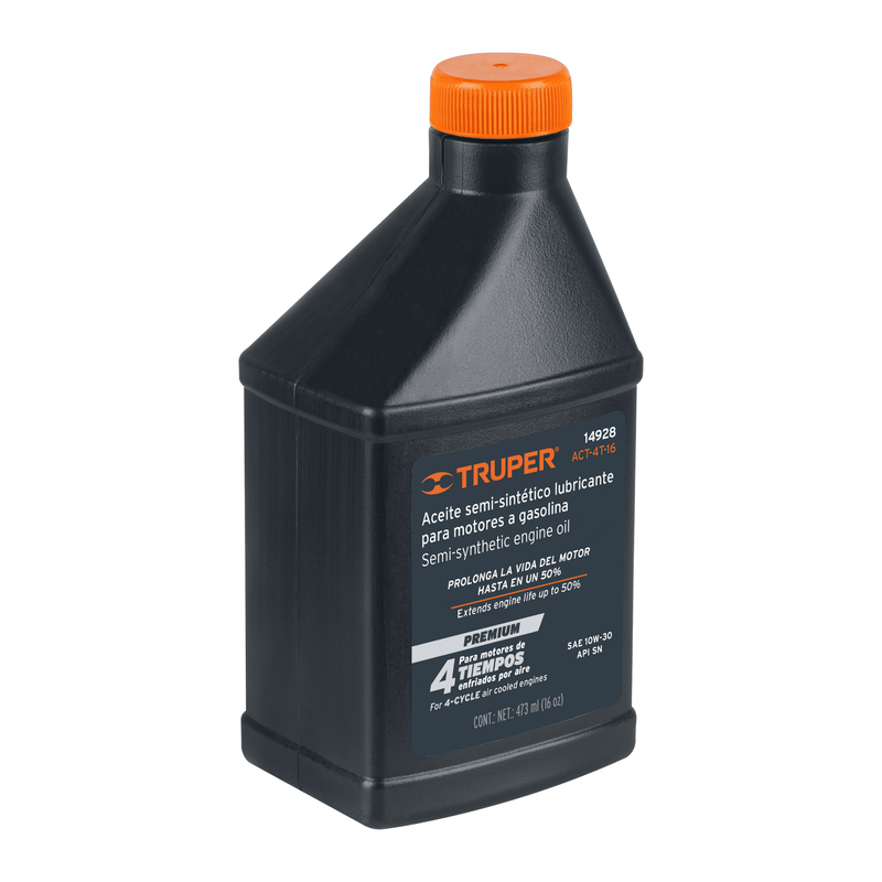 Aceite para motor de cuatro tiempos, 16 oz