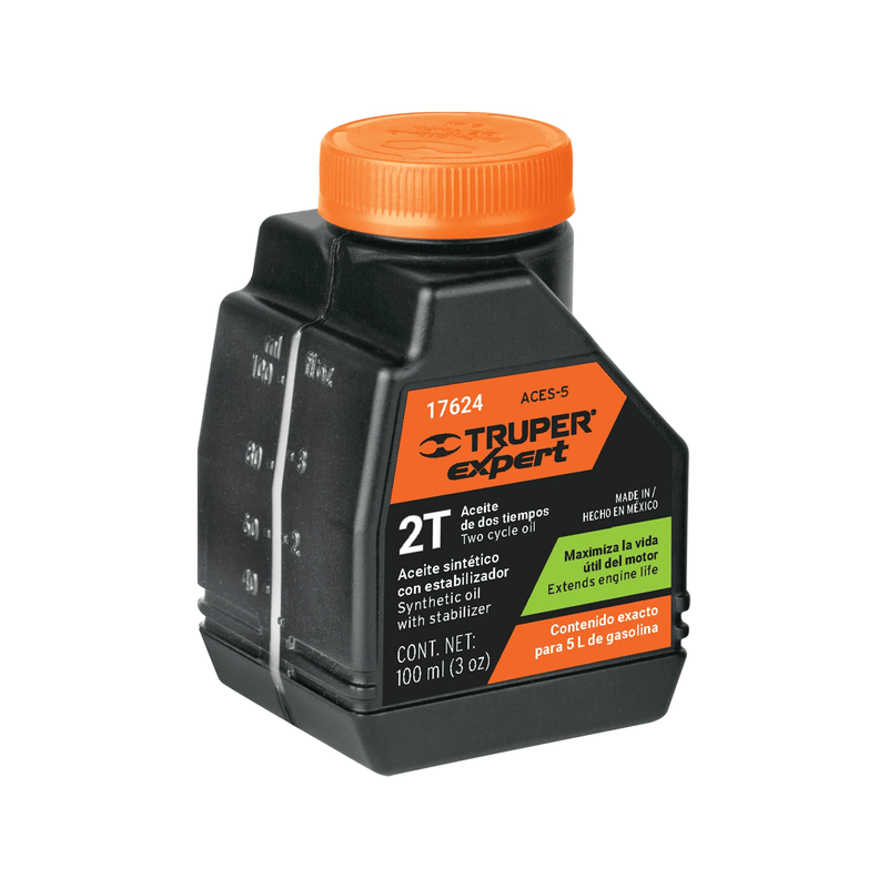 Aceite para motor de dos tiempos, 4 oz