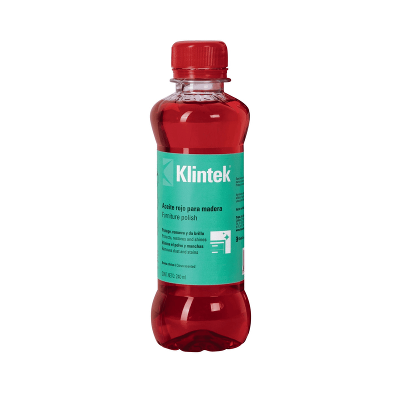 Aceite rojo para muebles 240 ml
