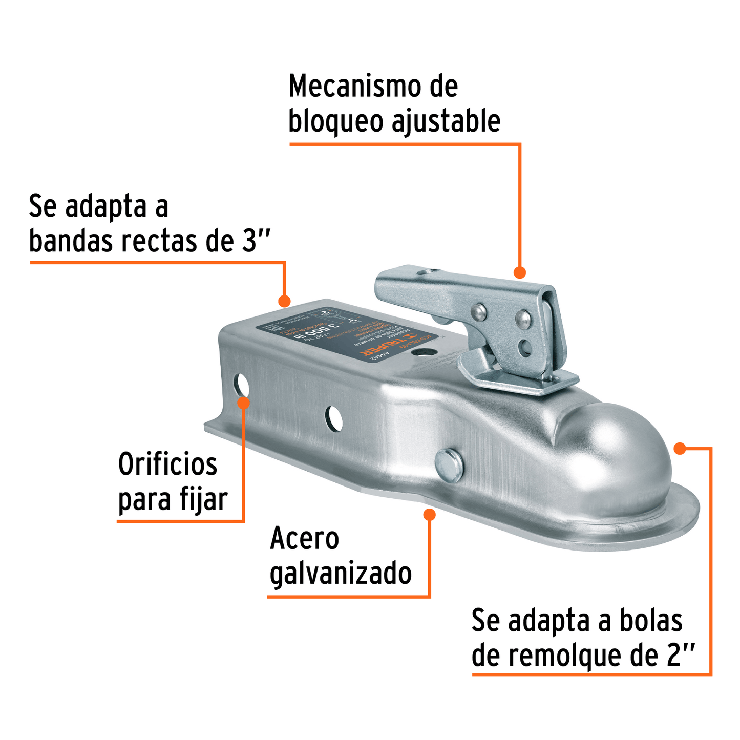 Acoplador para bola-35 - Ferretería Feresmar
